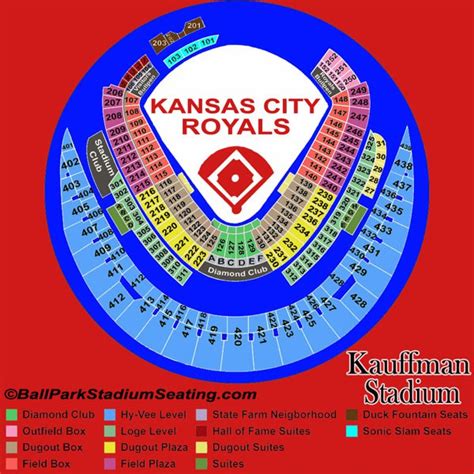 Seat Number Kauffman Center Seating Chart