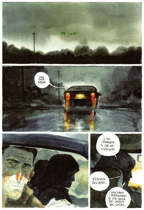 Gipi Page From Unastoria Coconino Press Graphic Novel