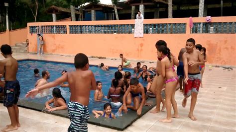 Piscina Da Ch Garcia Lotada Youtube