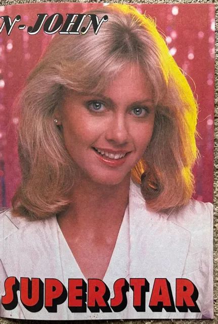 Olivia Newton John 1980 Full Page Uk Magazine Annual Poster Eur 556 Picclick It