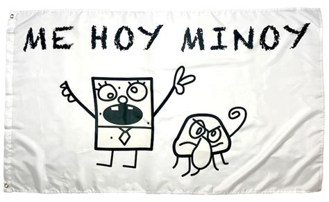 Spongebob Doodlebob Me Hoy Minoy Flag Funny 3x5 Feet Banner - Etsy