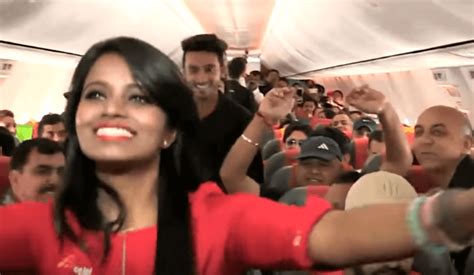 Video Spicejet Cabin Crew Treat Passengers To A Holi Dance