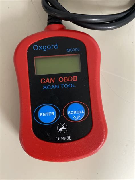 OXGORD MS300 CAN OBD II Auto Fault Decoder Reader Scan Tool Tested EBay