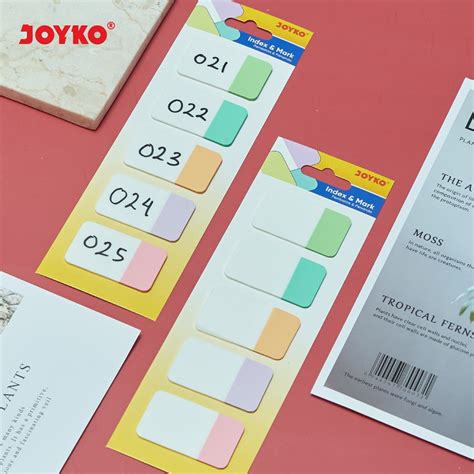 Jual Index Mark Joyko Im Plastic Material Memo Stick Bahan Plastik