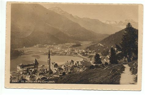 St Moritz Mit Piz Corvatsch Kaufen Auf Ricardo