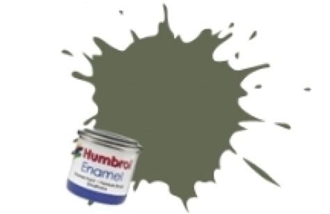 Humbrol Light Olive Matt 86 Enamel 14ml At Mighty Ape Nz