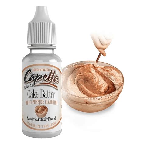 CAPELLA CAKE BATTER 10 15 ML Gıda Aroması Pars Kimya Lezzet Durağınız