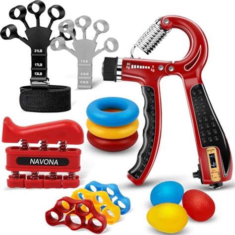 Pcs Hand Grip And Forearm Strengthener Kit Adjustable Hand