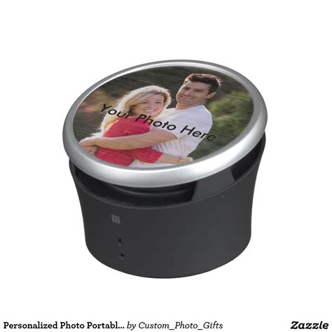 Personalized Photo Portable Bluetooth Speaker | Zazzle | Customized ...