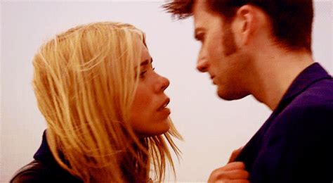 Billie Piper And David Tennant Kissing