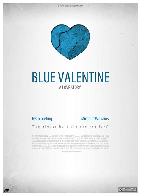 Blue Valentine Movie Poster by hussainadil on DeviantArt