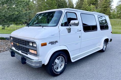 No Reserve 1995 Chevrolet G20 Conversion Van For Sale On BaT Auctions