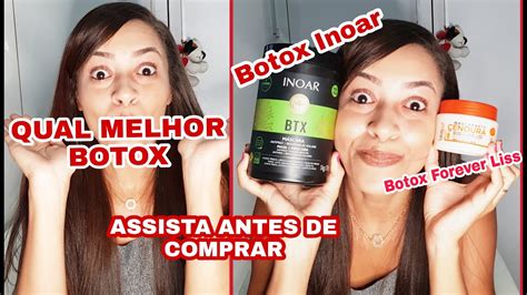 Botox De Cenoura Forever Liss Ou Botox Inoar Vegano Qual É O Melhor Assista Antes De Comprar