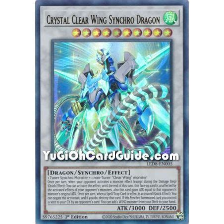 Crystal Clear Wing Synchro Dragon Ultra Rare