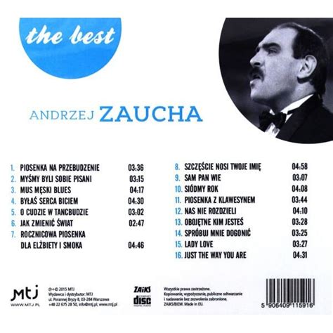 Andrzej Zaucha The Best Byłaś serca biciem CD eMAG ro