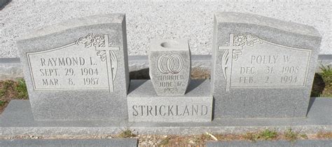 Raymond Levi Strickland Find A Grave Memorial