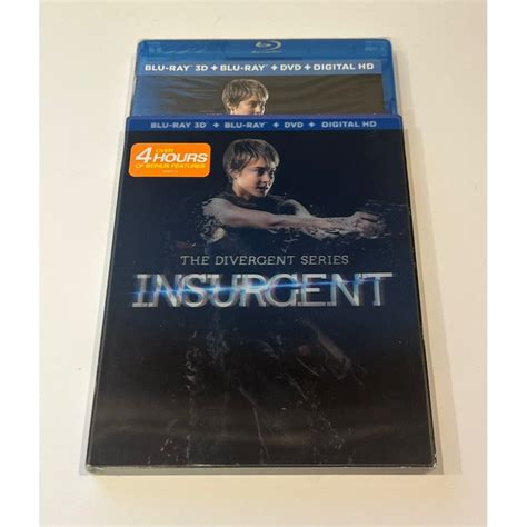 New Sealed The Divergent Series Insurgent 3dblu Raydvddigital W