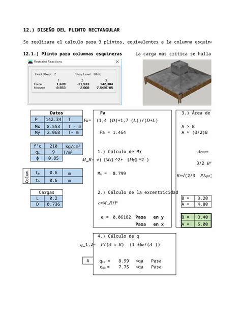 Xlsx Formato Excel Para Diseño De Cimentaciones Dokumentips