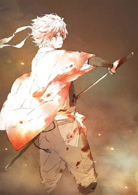 Shiroyasha Sakata Gintoki Mobile Wallpaper 870274 Zerochan Anime