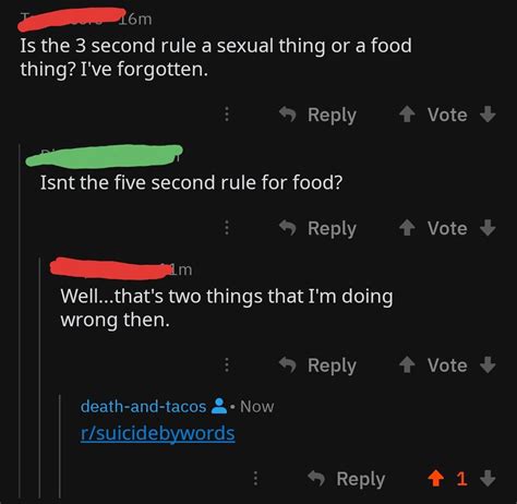 A Two For One On A Post About How Long Sex Should Last R Suicidebywords