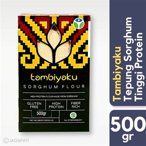 Jual Tambiyaku Tepung Sorghum 500gr Gluten Free Tepung Sehat