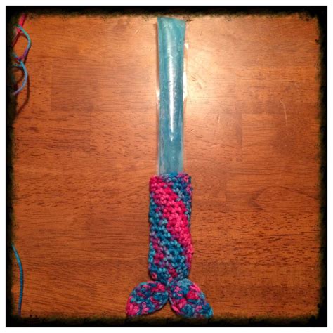 Mermaid Tail Popsicle Holders Crocheted Cozy By Mumseyswhimseys