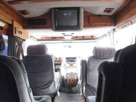 Gmc Vandura G White Conversion Raised Roof Nice Van