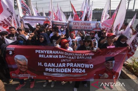 Deklarasi Dukungan Relawan Sahabat Ganjar Untuk Pemenangan Dalam