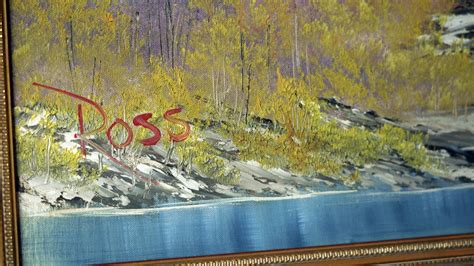 Bob Ross TV Painting “A Walk in the Woods” Goes On Sale For Nearly $10 ...