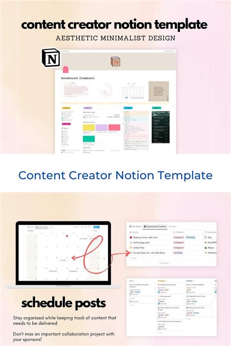 Content Creator Notion Template