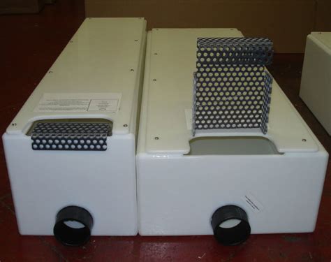 H M Company Drain Troughs Lint Screen Configurations