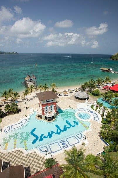 Sandals All Inclusive Resorts Pool or Beach? Both? #sandals #honeymoon ...