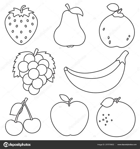 Dibujos Para Colorear De Frutas Para Imprimir Actividades Para Ninos Images