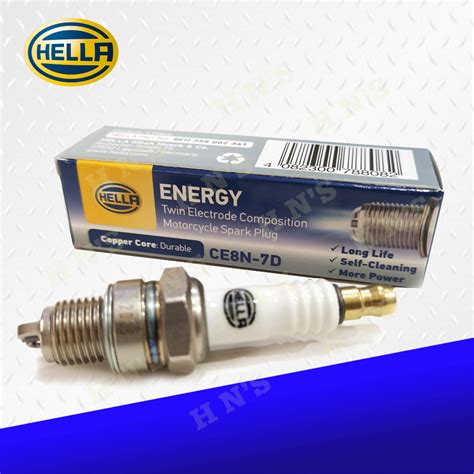 Hella Twin Electrode Spark Plug CE8N 7D Same As D6HA D6HS