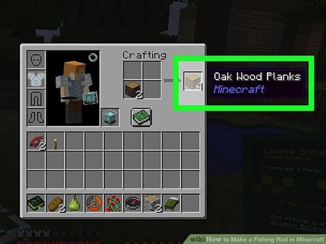 Go Blog V: Fishing Rod Recipe Minecraft