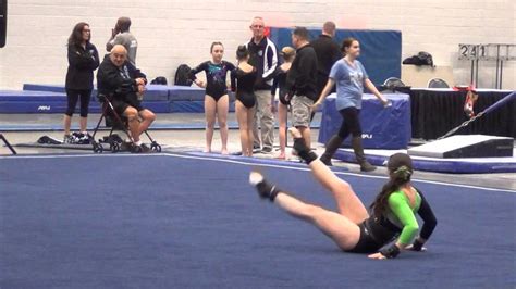 Gymnastics Floor Routine Level 6 Gymstrada Invitational 12dec2014 Youtube