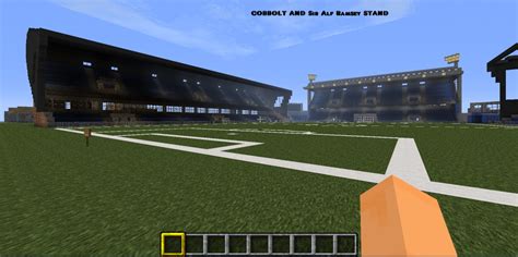 IpswichTown4Ever's Portman Road (Football stadium) Minecraft Map