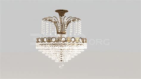 6277 Free 3D Ceiling Light Model Download