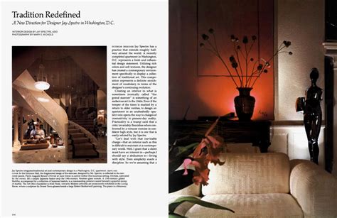 Tradition Redefined | Architectural Digest | APRIL 1982