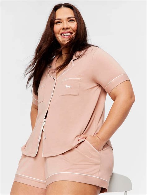 P A Plus Nude Bamboo Pj Set Peter Alexander Online