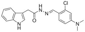 N 2 CHLORO 4 DIMETHYLAMINO PHENYL METHYLIDENE 2 1H INDOL 3 YL