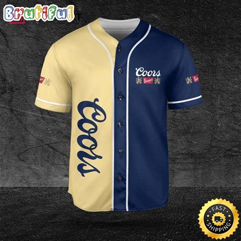 Coors Banquet Beer Lovers Baseball Jersey