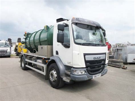 Hopdeals REF 51 2018 DAF Euro 6 2000 Gallon Vacuum Tanker For Sal