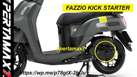 Yamaha Fazzio Standar Pakai Kick Starter Harga Lebih Terjangkau