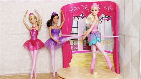 Barbie Ballet Studio Danseuses Classique Ballerina Doll Playset Fr