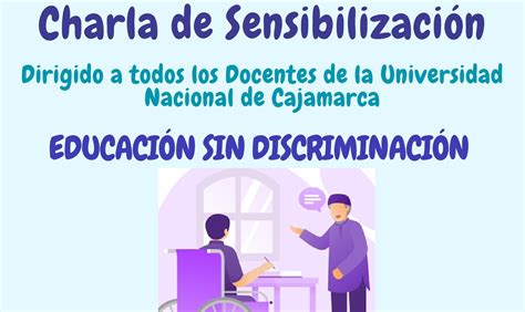 Charla De Sensibilizaci N Educaci N Sin Discriminaci N Universidad