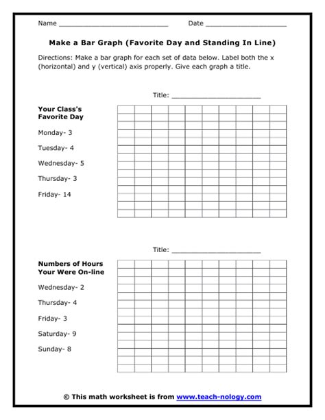 Make A Bar Graph Favorite Day And Standing In Line Hot Sex Picture