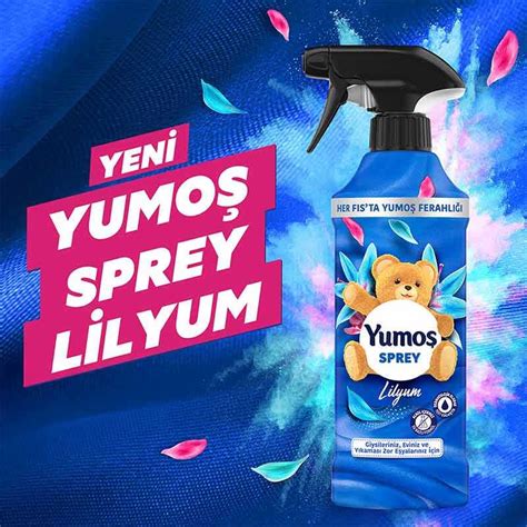 Yumoş Sprey Lilyum 450 ml - İşte Kırtasiye