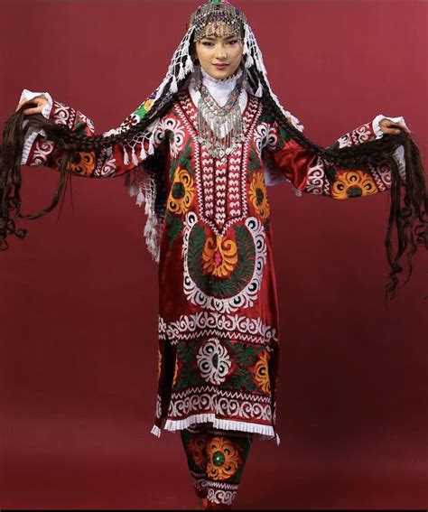 PERSIAN (#Tajikistan) TAJIK NATIONAL DRESS | National dress, Dress ...