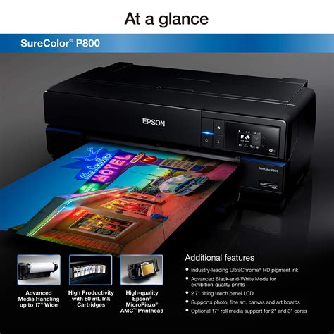 Epson Surecolor P Inkjet Color Printer Buy Online In Uae